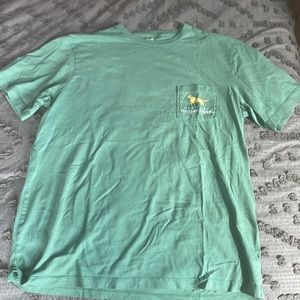 Vineyard vines green puppy shirt